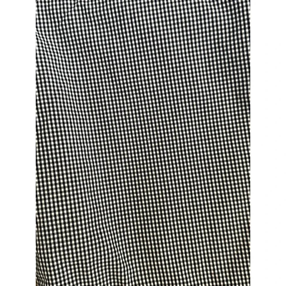 JCrew‎ Vintage Y2K Flat Front Shorts Black White Check